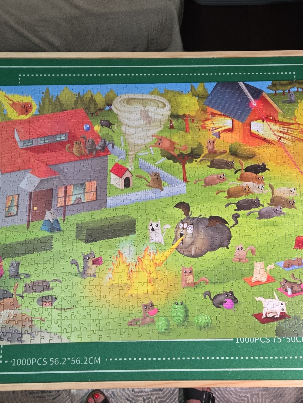 Exploding Kittens 1000-Piece Puzzle